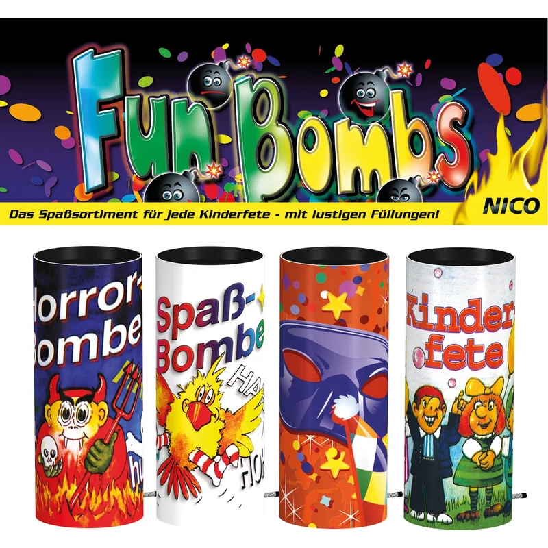 JFF Fun Bombs, 4er Beutel