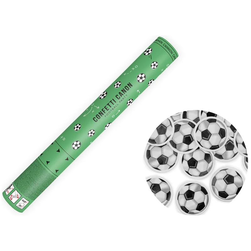 Konfettishooter Fußball 40 cm
