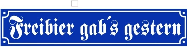Email Schild Straßenname, Maße: 8 x 40 cm, verschiedene Ausführungen