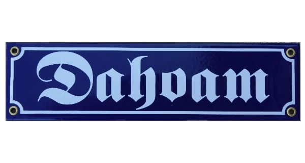 Email Schild Straßenname, Maße: 8 x 30 cm verschiedene Ausführungen
