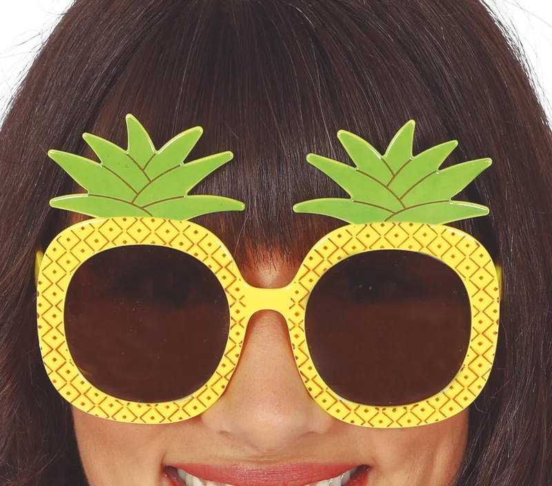 Partybrille "Ananas" | Hawaii Kostüm