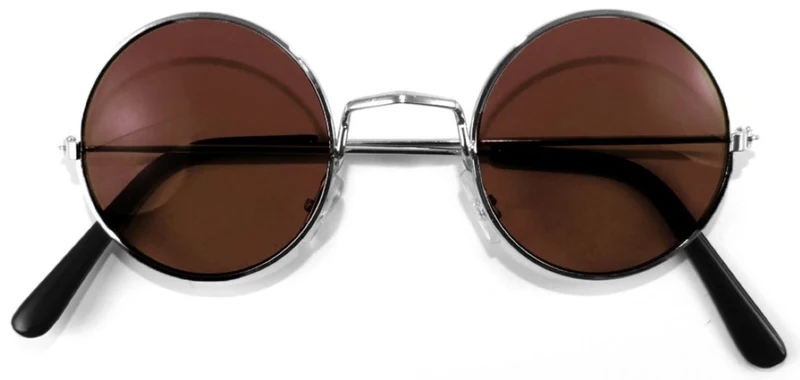 Lennon Brille Nickelbrille | Braun