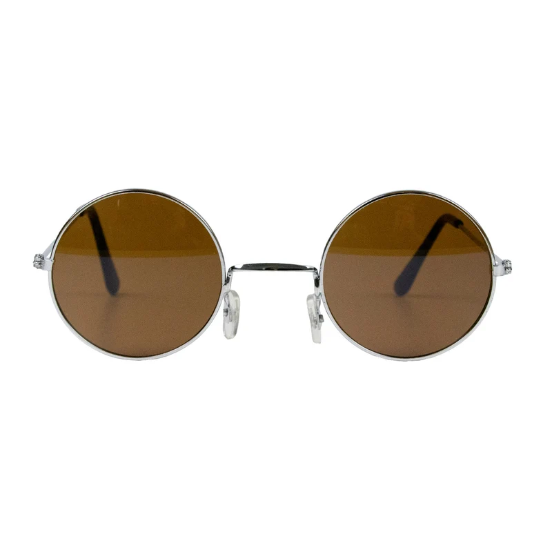 Lennon Brille Nickelbrille | Braun