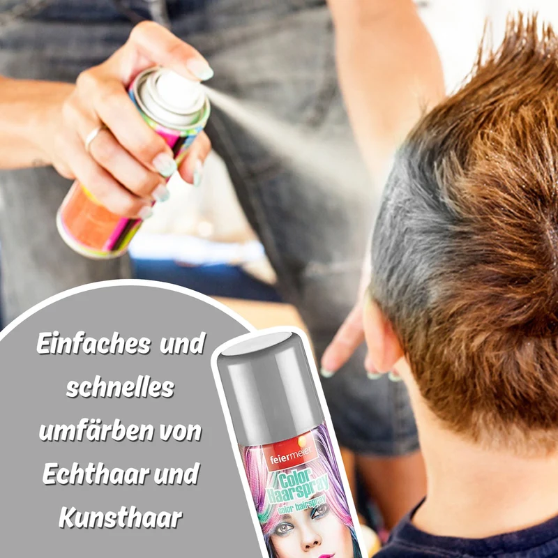 Feiermeier "Color Haarspray" 125 ml | Grau