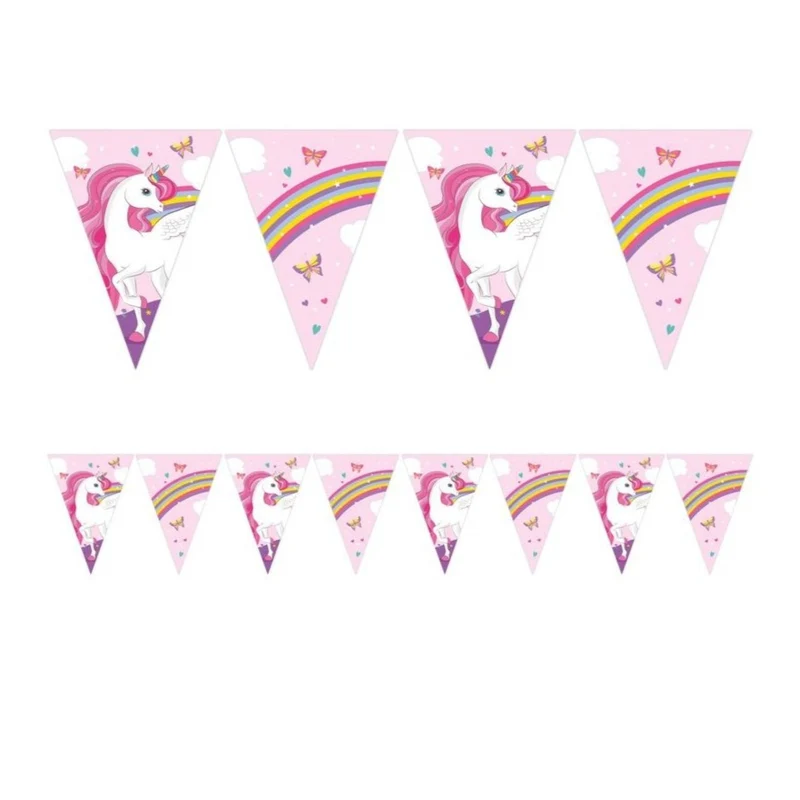 "Unicorn Rainbow Colors" Partydeko Artikel