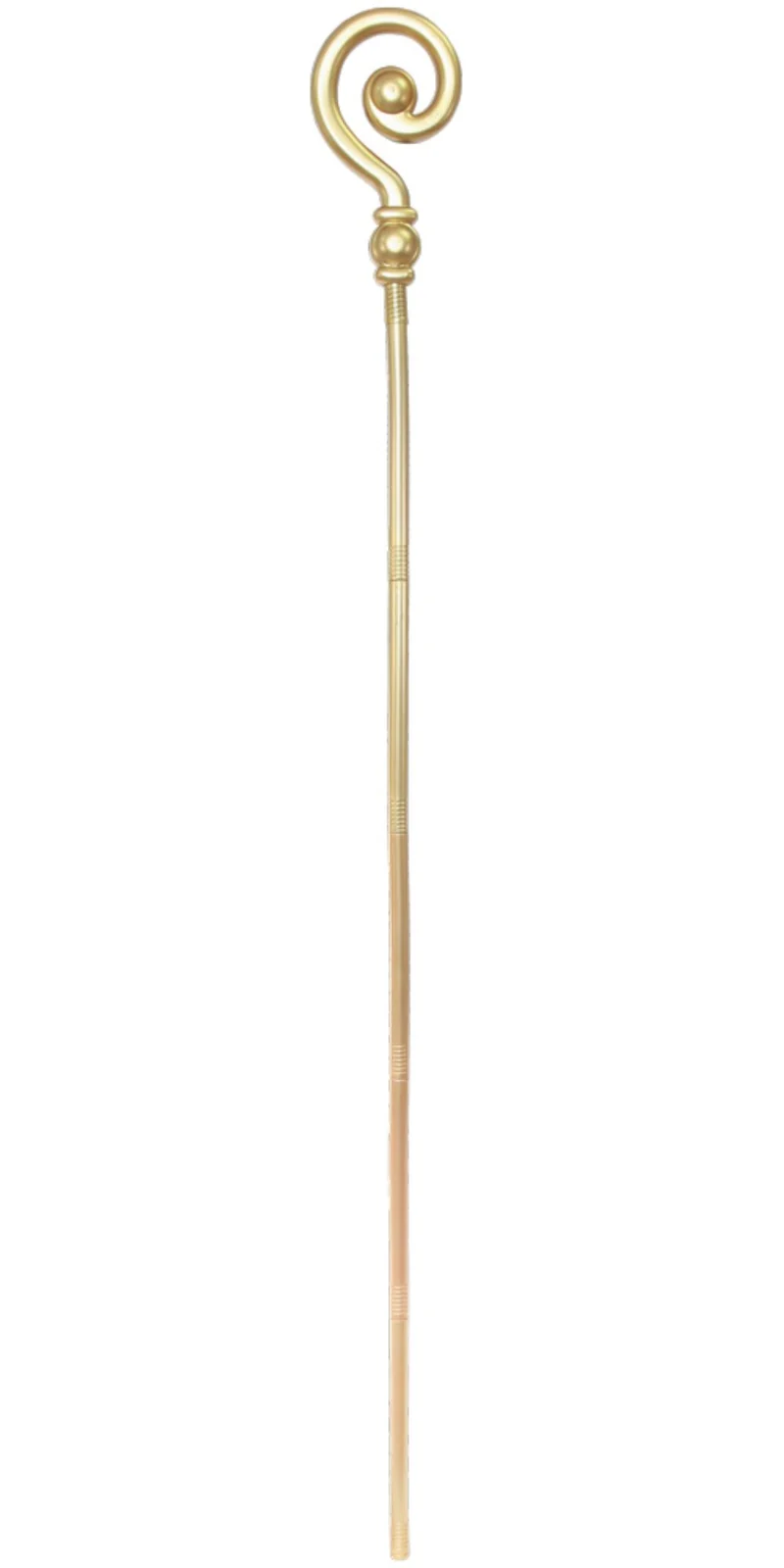 Sankt Nikolausstab Bischofstab 155 cm | Gold