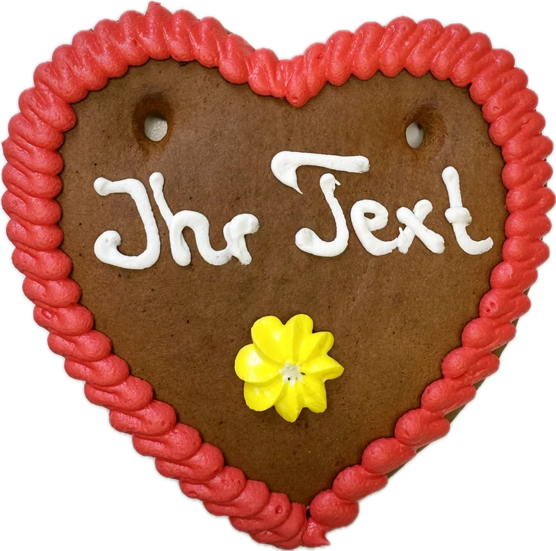 Lebkuchenherzen mit Text für Events