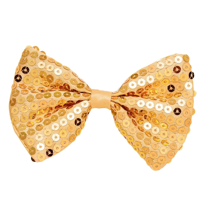 Fliege Pailetten | Gold