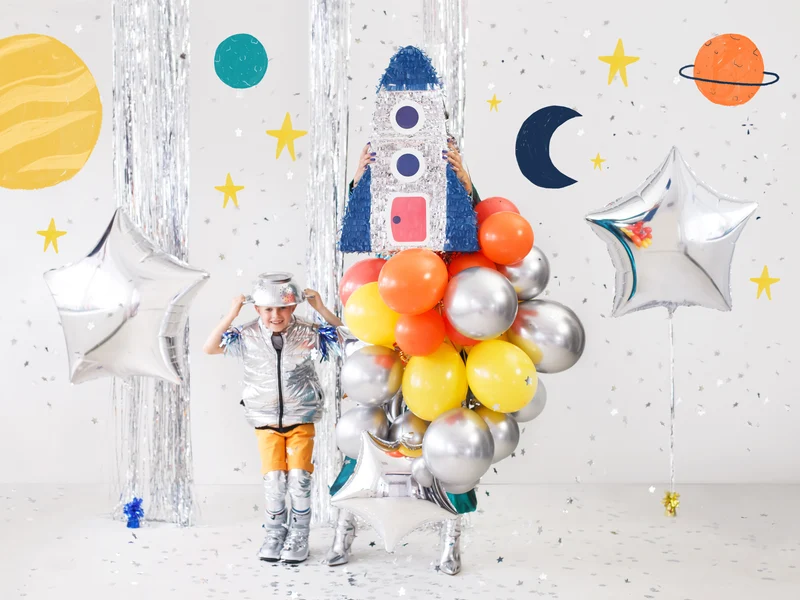50 Stk. Luftballon Ø30cm "Uni Glossy" | Silber