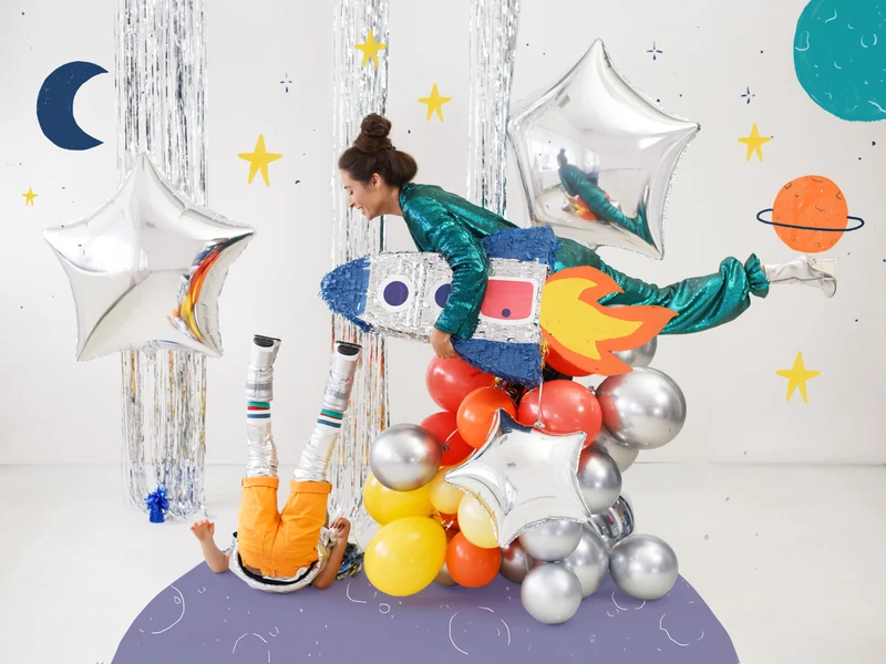 50 Stk. Luftballon Ø30cm "Uni Glossy" | Silber