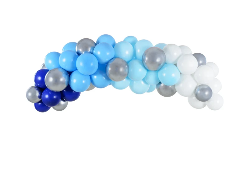 50 Stk. Luftballon Ø30cm "Uni Glossy" | Silber
