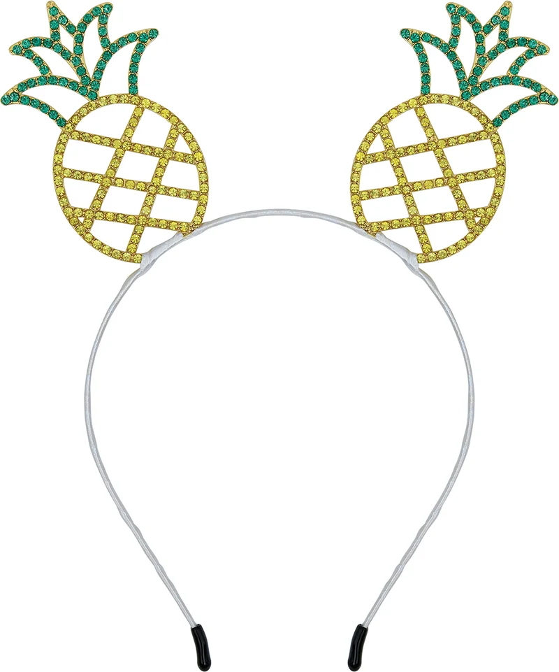 Haarreif Diadem "Ananas" | Hawaii Kostüm Zubehör