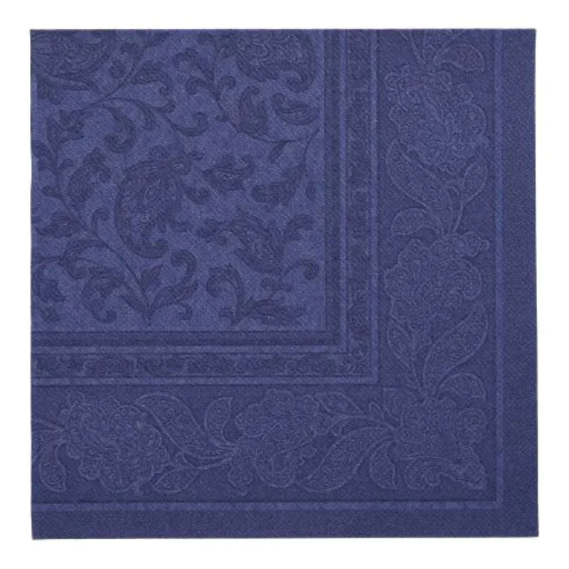 Servietten RC "Ornaments" 40x40cm/50Stk. | Dunkelblau