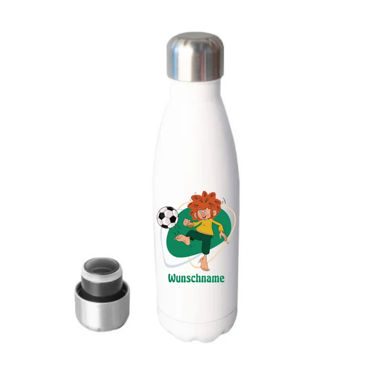 ®Pumuckl Trinkflasche "Fußball-Edition" mit Personalisierung