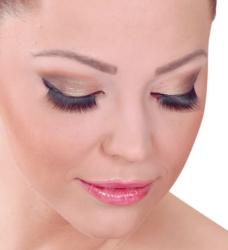 Künstliche Wimpern - Dicht | Schwarz