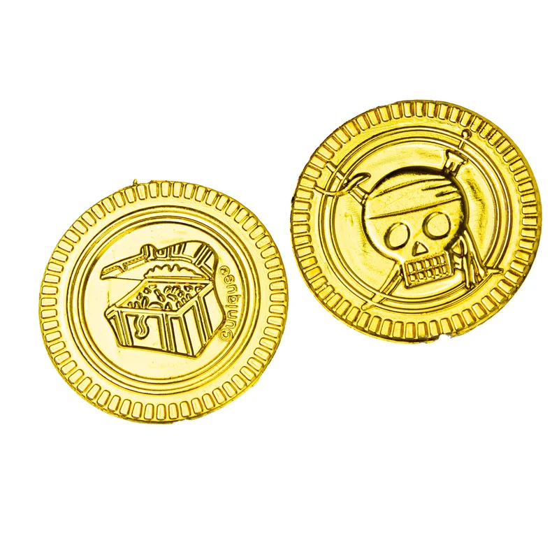 Goldmünzen Spielgeld - Piratenschatz | 144 Stück
