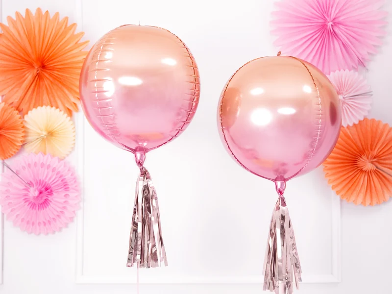 Girlande Quasten Rosegold |12Stk./200cm