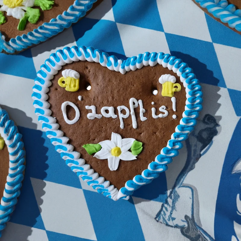Lebkuchenherz S (17x15cm), O´zapft is!