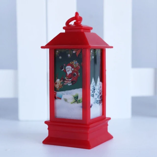 Snowman Lantern Light