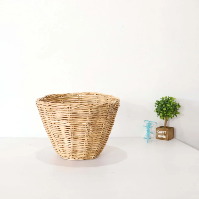 NADIA Small Thai Rattan Basket - Storage & Organization (Set of 2)