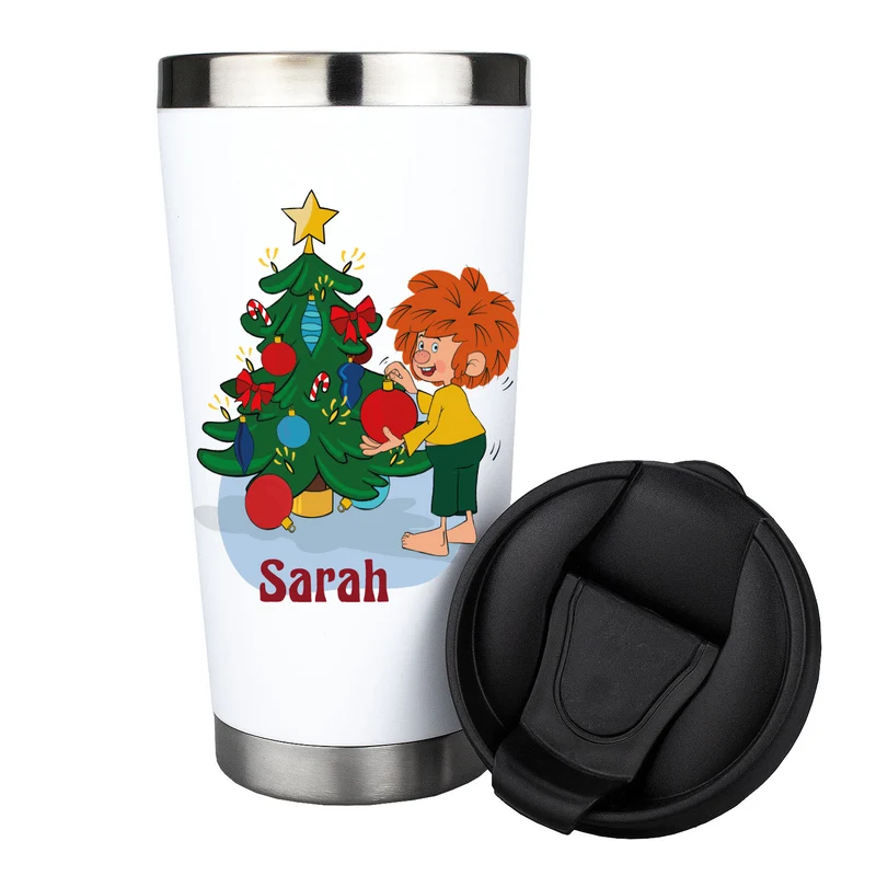 ®Pumuckl Trinkbecher Weihnachten