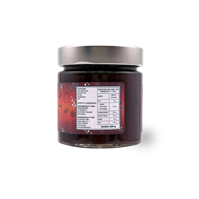Winterlicher Fruchtaufstrich "Zwetschge-Glühwein-Zimt"