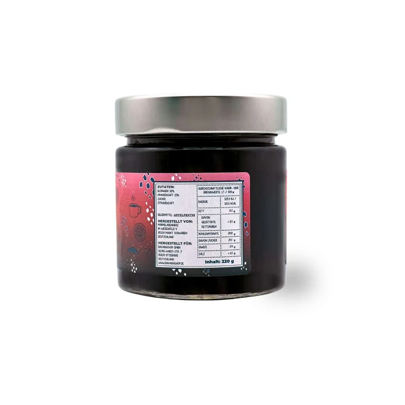 Winterlicher Fruchtaufstrich "Glühwein-Gelee"