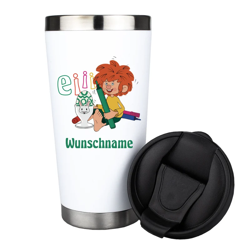 ®Pumuckl Trinkbecher "Eiii Ostern"