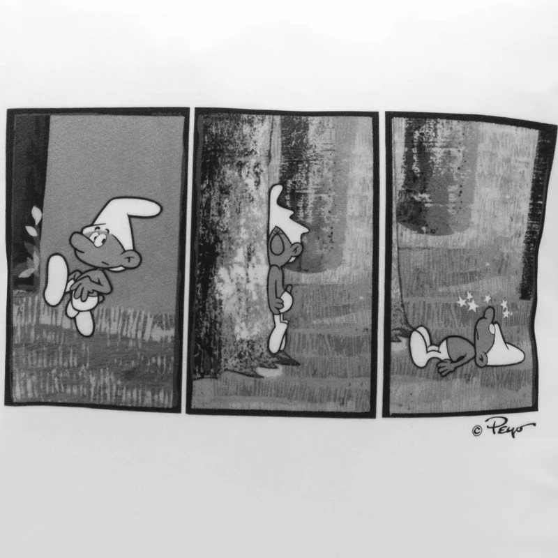 ®Die Schlümpfe "Oid" Kuschelkissen