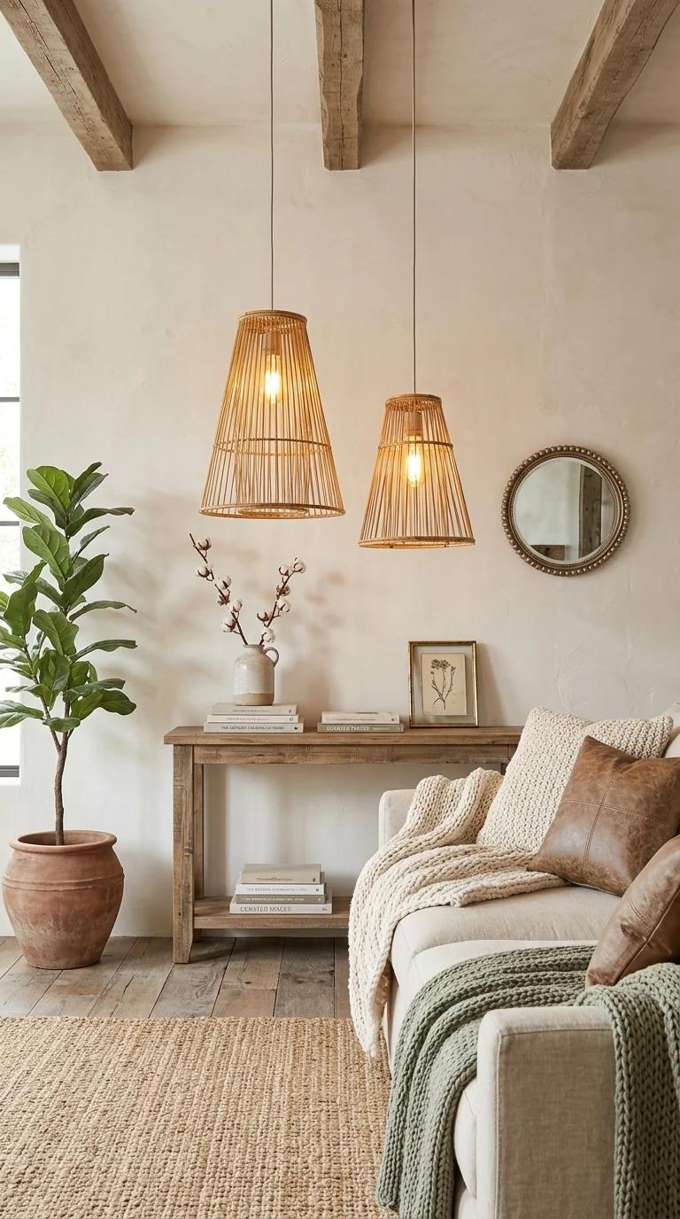 PUNSA - Rattan Pendant Light