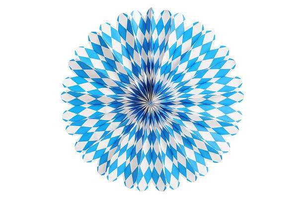 Papier Rosette (ca. 100 cm Durchmesser)