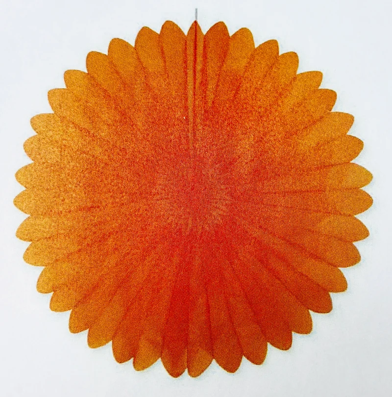 Papier Rosette (ca. 100 cm Durchmesser)