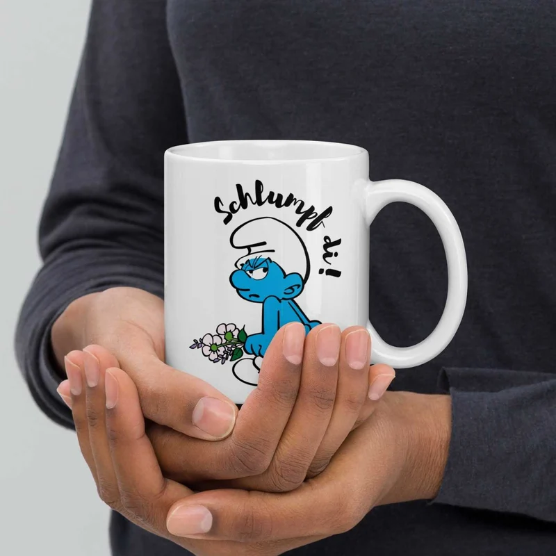 ®Die Schlümpfe Tasse "Schlumpf di!"
