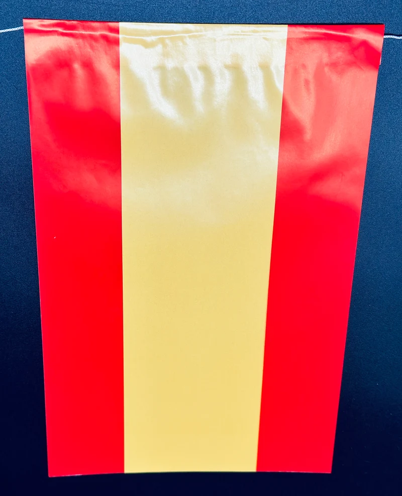 Fahnenketten aus Papier á 10 m, schwer entflammbar (Länder)