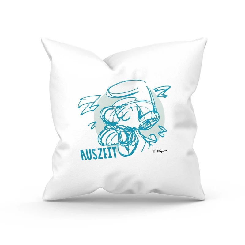 ®Die Schlümpfe "Auszeit" Kuschelkissen