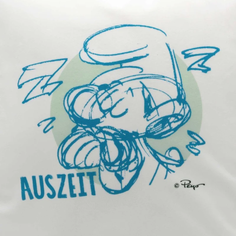 ®Die Schlümpfe "Auszeit" Kuschelkissen