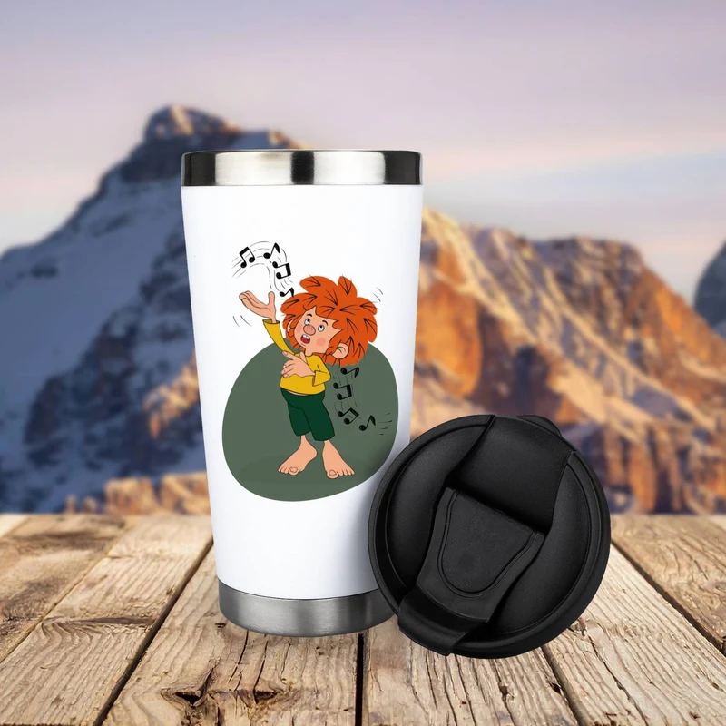®Pumuckl Trink-Becher "Musik"