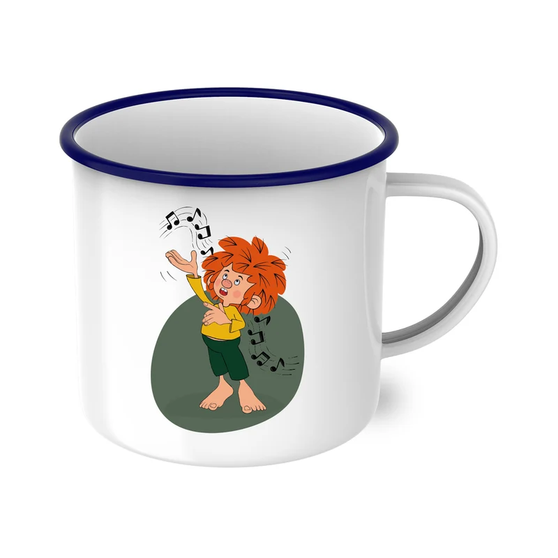 ®Pumuckl Emaille-Tasse "Musik"