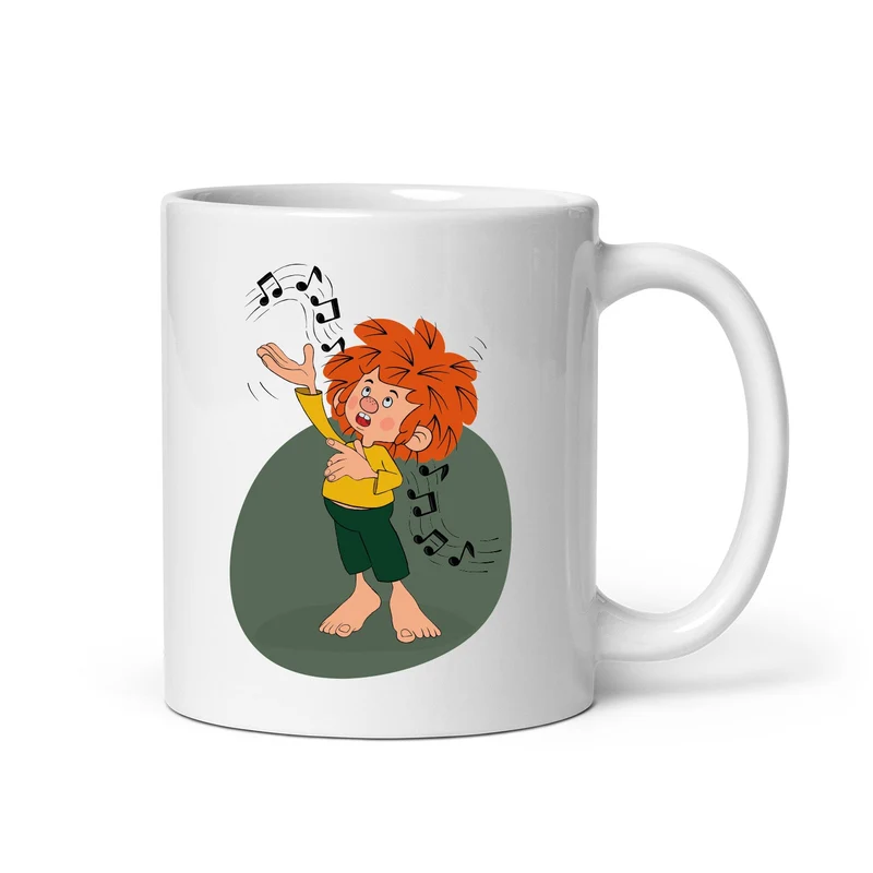 ®Pumuckl Tasse "Musik"