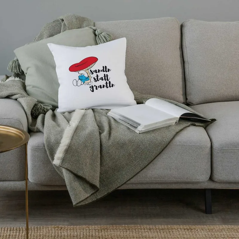 ®Die Schlümpfe "Sandln statt grantln" Kuschelkissen