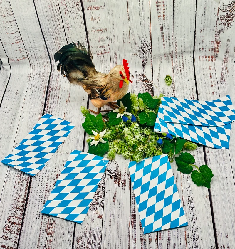 Fahnenketten aus Papier á 5 m (verschiedene Motive)