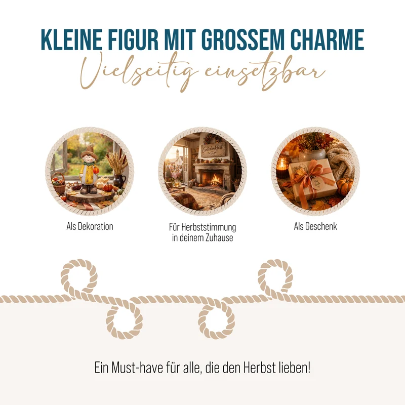 Dekofigur Maiskind mit Kürbis – Herbstdeko aus Keramik 21 cm