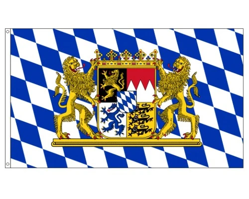 Fahne mit Messingösen (verschiedene Motive + Größen)