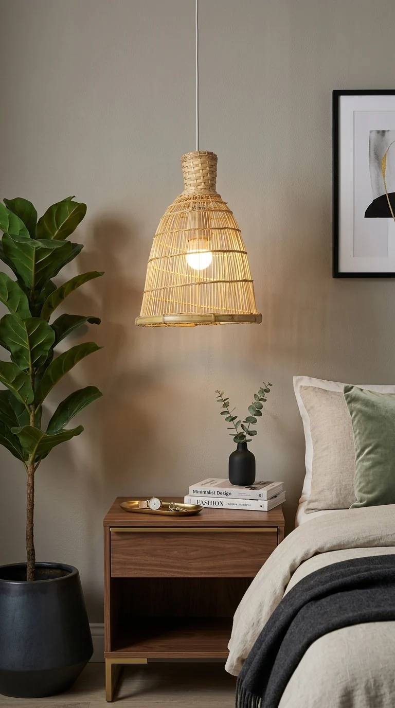 BOON THUNG Bamboo Pendant Light Shade