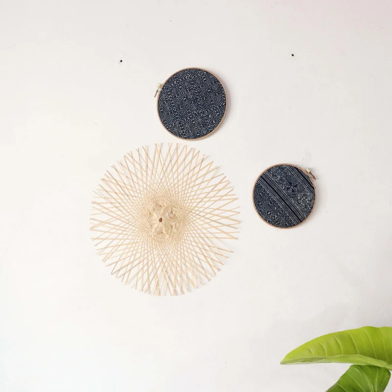 LAN NA - Hill Tribe Wall Décor Set of 3