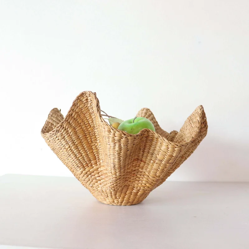 JI RA JED - Natural color Basket and Tray