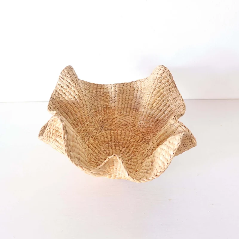 JI RA JED - Natural color Basket and Tray