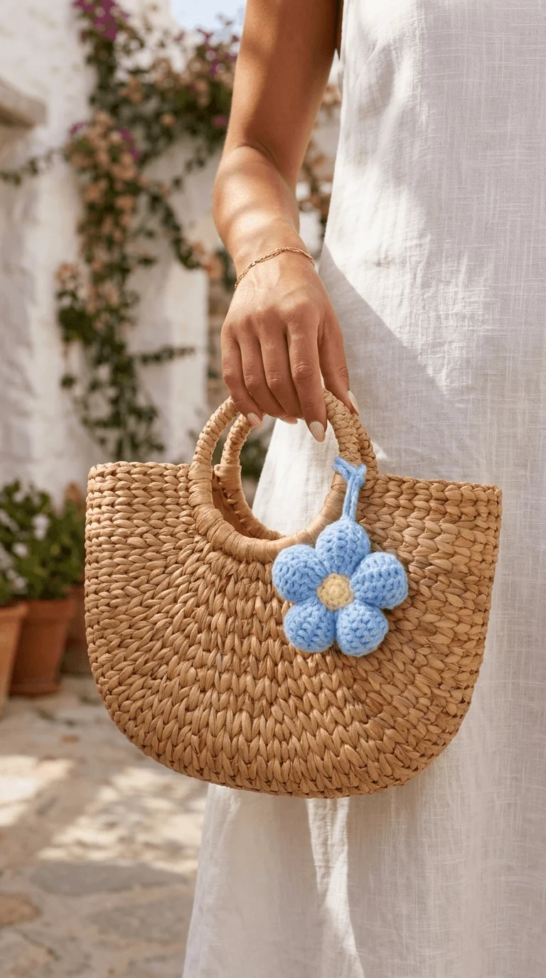Bag Charm - Flower