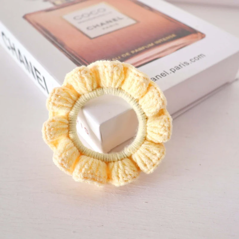Orange Shades - Hand Crochet Scrunchies