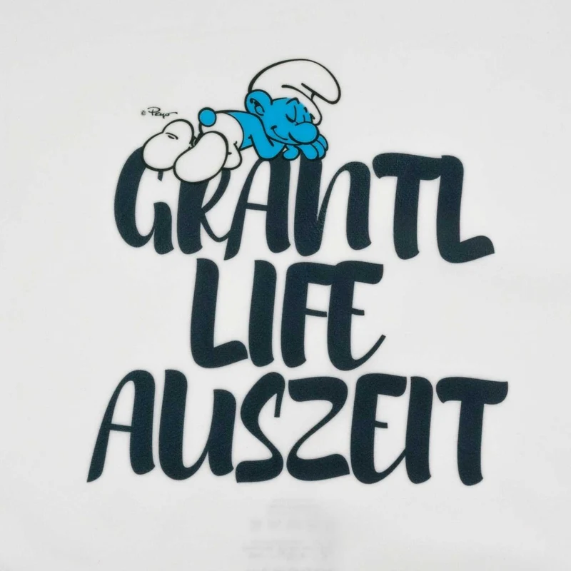 ®Die Schlümpfe "Grantl Life Auszeit" Kuschelkissen